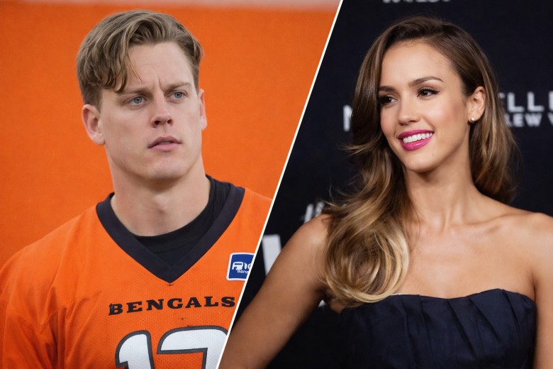 Jessica Alba y Joe Burrow