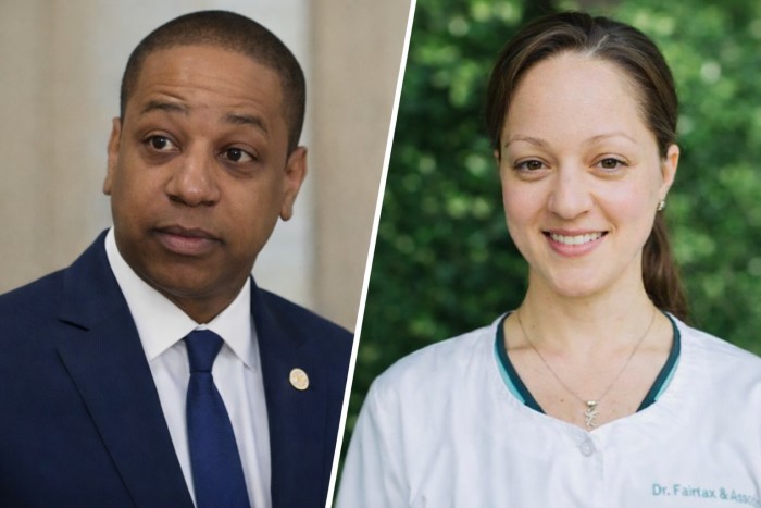Justin Fairfax se divorció