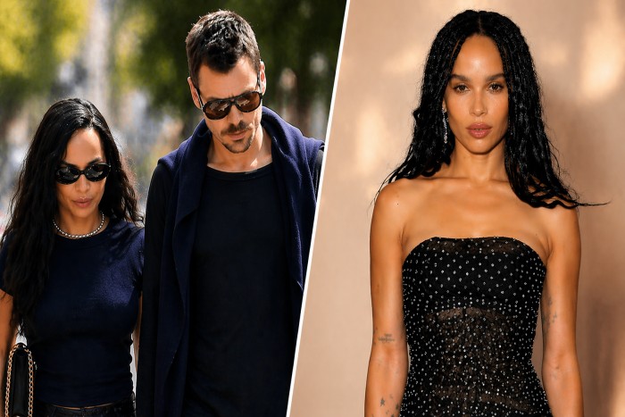 Zoe Kravitz está comprometida