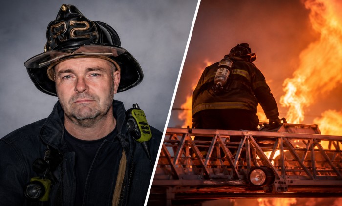 bombero de Boston