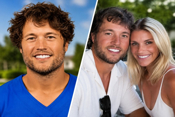 La Esposa de Matthew Stafford y Su Vida Familiar Explicadas
